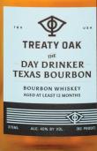 Treaty Oak - Day Drinker Texas Bourbon 0 (375)