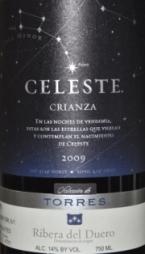 Torres - Celeste Ribera Del Duero 2017 (750ml) (750ml)