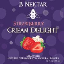 B Nektar - Strawberry Cream Delight (4 pack 12oz cans) (4 pack 12oz cans)