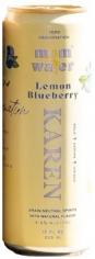 Mom Water - Karen Lemon Blueberry (4 pack 12oz cans) (4 pack 12oz cans)