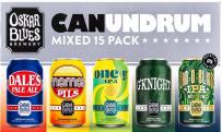 Oskar Blues Brewing - Canundrum Sampler (15 pack 12oz cans) (15 pack 12oz cans)