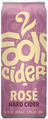 2 Fools Cider - Rose Cider (4 pack 12oz cans) (4 pack 12oz cans)
