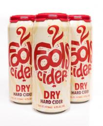 2 Fools - Dry Hard Cider (4 pack 12oz cans) (4 pack 12oz cans)